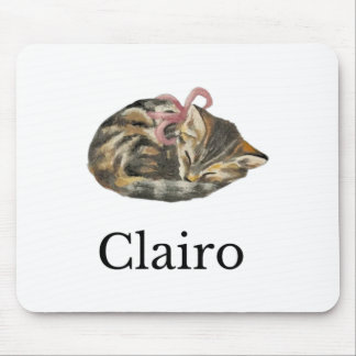 Alfombrilla De Ratón Clairo Dice Que Un Gato 1