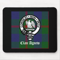 Clan Agnew Tartan Escudo