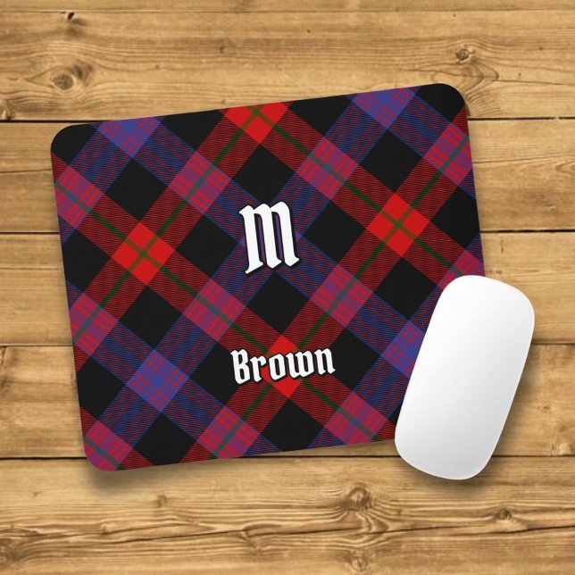 Alfombrilla De Ratón Clan Brown Tartan (Subido por el creador)