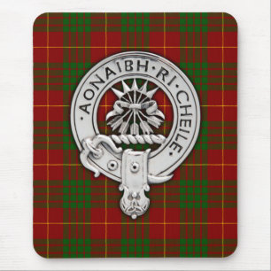 Alfombrilla De Ratón Clan Cameron Escudo y Tartán