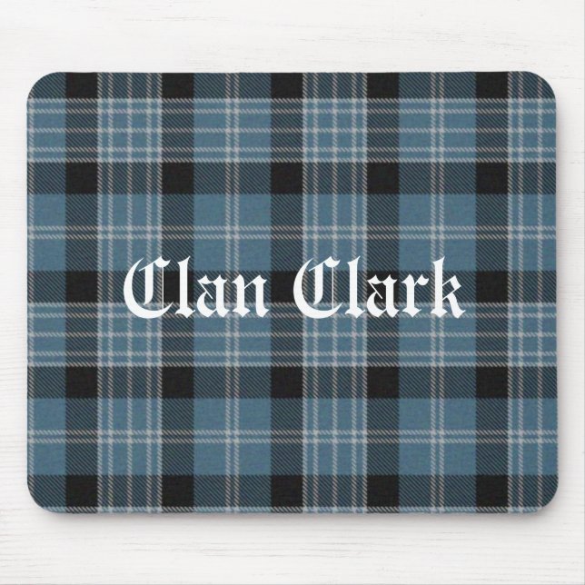 Alfombrilla De Ratón Clan Clark Tartan (Frente)