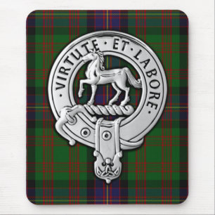 Alfombrilla De Ratón Clan Cochrane Escudo y Tartán