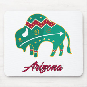 Alfombrilla De Ratón Clan de búfalo AZ 2