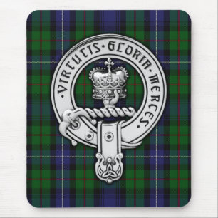 Alfombrilla De Ratón Clan Donnachaidh (Robertson) Escudo /Hunting Tartá