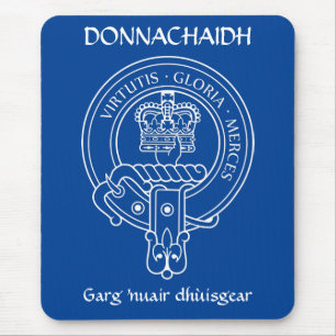 Alfombrilla De Ratón Clan Donnachaidh (Robertson) Escudo y grito de gue