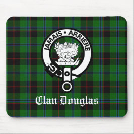 Alfombrilla De Ratón Clan Douglas Escudo Badge & Tartán