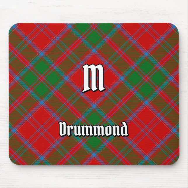 Alfombrilla De Ratón Clan Drummond Tartan (Frente)