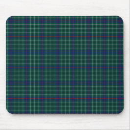 Alfombrilla De Ratón Clan Duncan Green y Blue Scottish Tartán