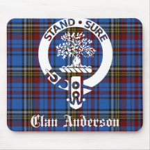 Clan escocés Anderson Escudo y Tartán