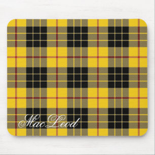Alfombrilla De Ratón Clan escocés majestuoso MacLeod del tartán de
