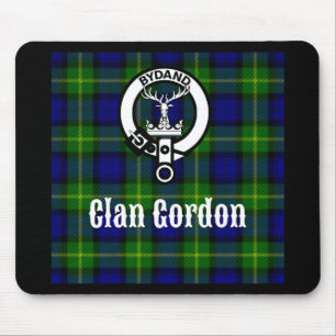 Alfombrilla De Ratón Clan Gordon Tartan Escudo