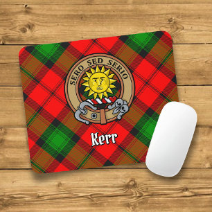 Alfombrilla De Ratón Clan Kerr Escudo por Tartán