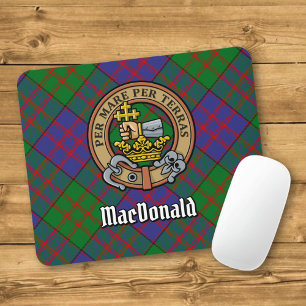 Alfombrilla De Ratón Clan MacDonald Escudo por Tartán