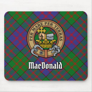 Alfombrilla De Ratón Clan MacDonald Escudo por Tartán