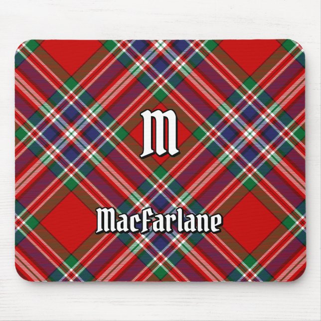 Alfombrilla De Ratón Clan MacFarlane Red Tartan (Frente)