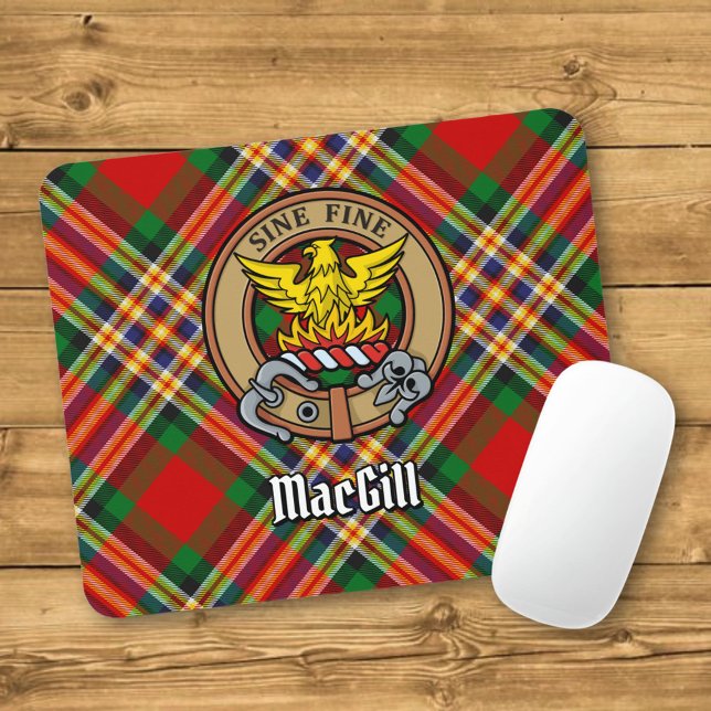 Alfombrilla De Ratón Clan MacGill Escudo por Tartán (Subido por el creador)