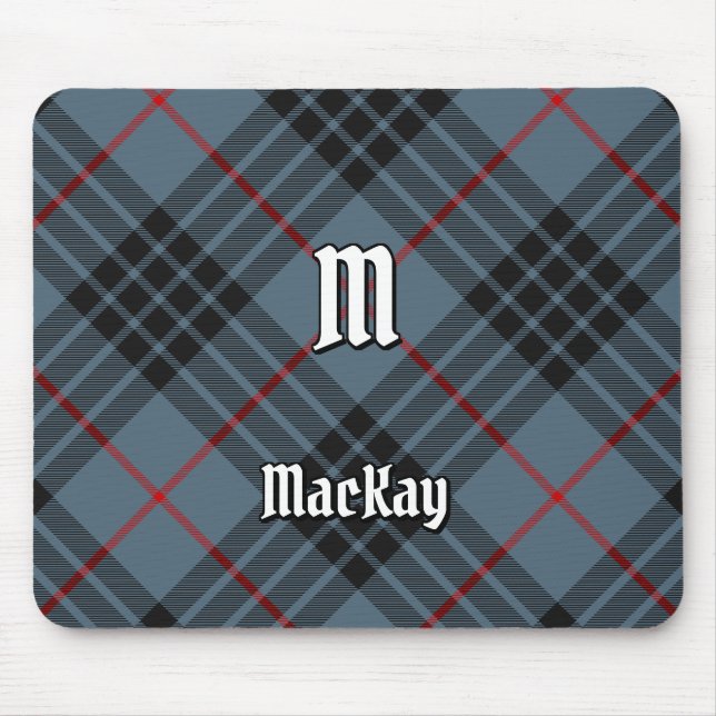 Alfombrilla De Ratón Clan MacKay Blue Tartan (Frente)