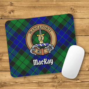 Alfombrilla De Ratón Clan MacKay Escudo sobre Tartán