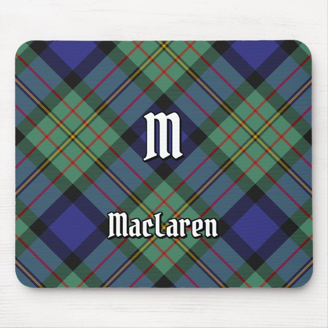 Alfombrilla De Ratón Clan MacLaren Tartan (Frente)