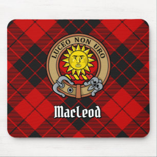 Alfombrilla De Ratón Clan MacLeod de Raasay Escudo sobre Tartán