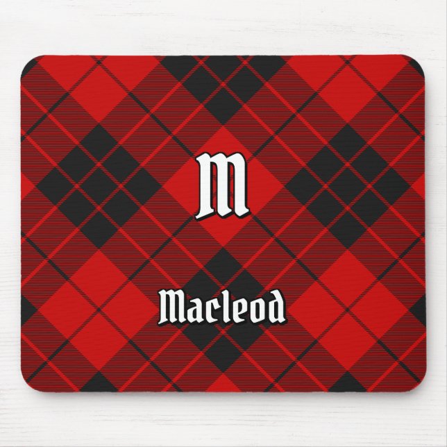 Alfombrilla De Ratón Clan Macleod de Raasay Tartán (Frente)