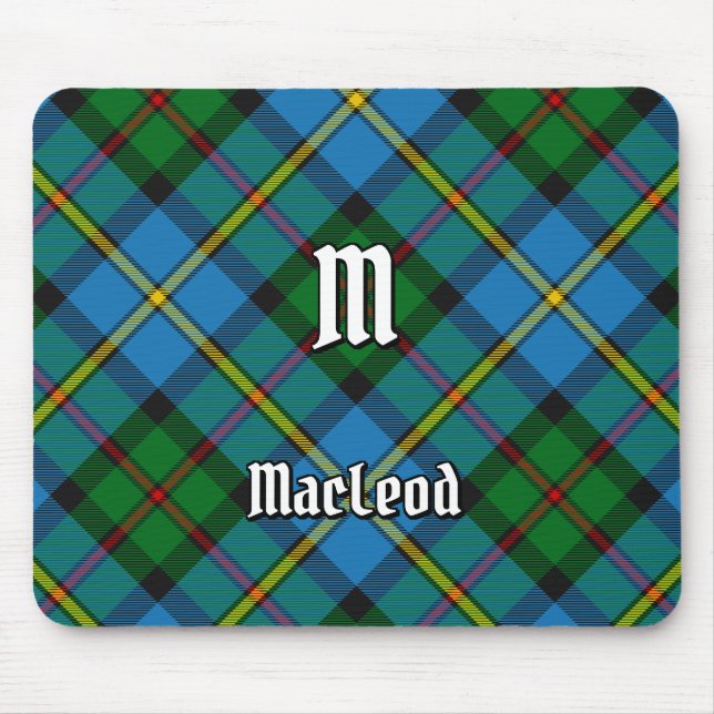 Alfombrilla De Ratón Clan MacLeod Hunting Tartán (Frente)