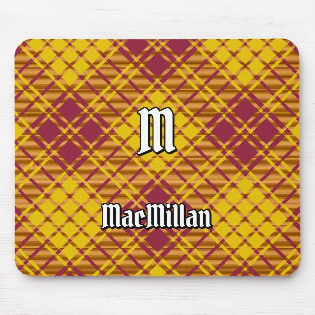 Alfombrilla De Ratón Clan MacMillan Vestido Tartán (Frente)