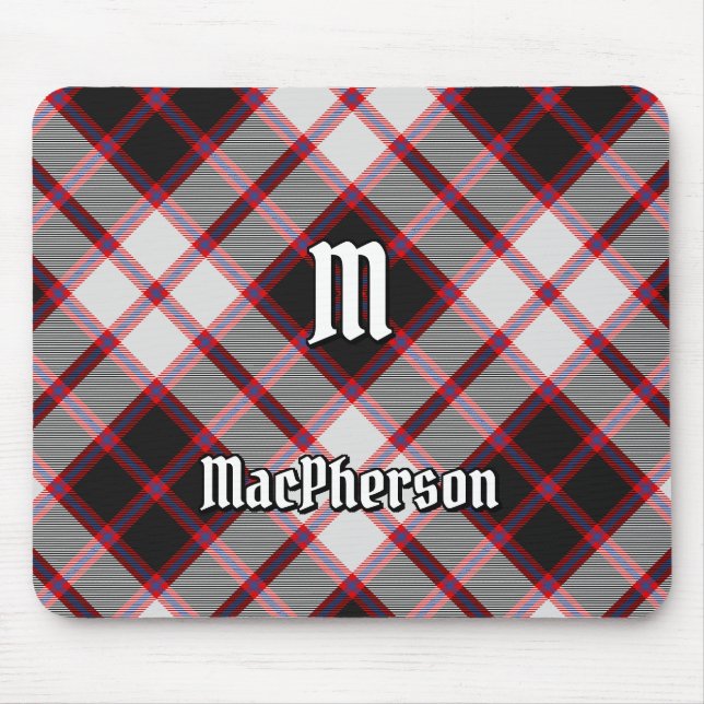 Alfombrilla De Ratón Clan MacPherson Hunting Tartan Mouse Pad (Frente)