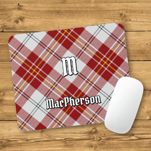 Alfombrilla De Ratón Clan MacPherson Rojo Vestido Tartan Mouse Pad