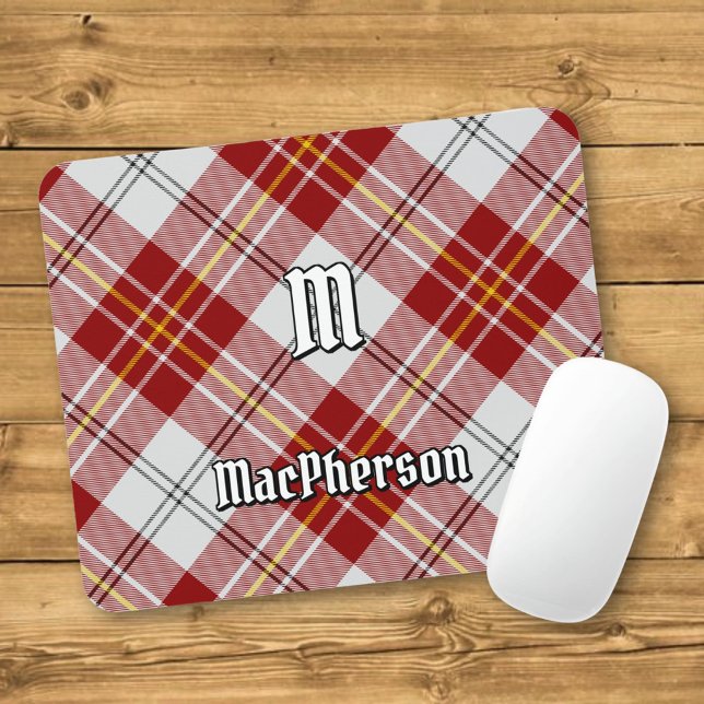 Alfombrilla De Ratón Clan MacPherson Rojo Vestido Tartan Mouse Pad (Subido por el creador)