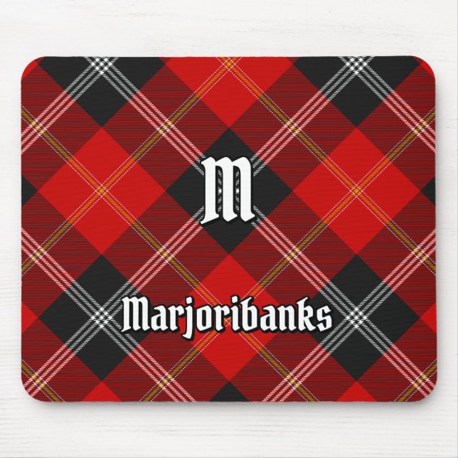 Alfombrilla De Ratón Clan Marjoribanks Tartan (Frente)