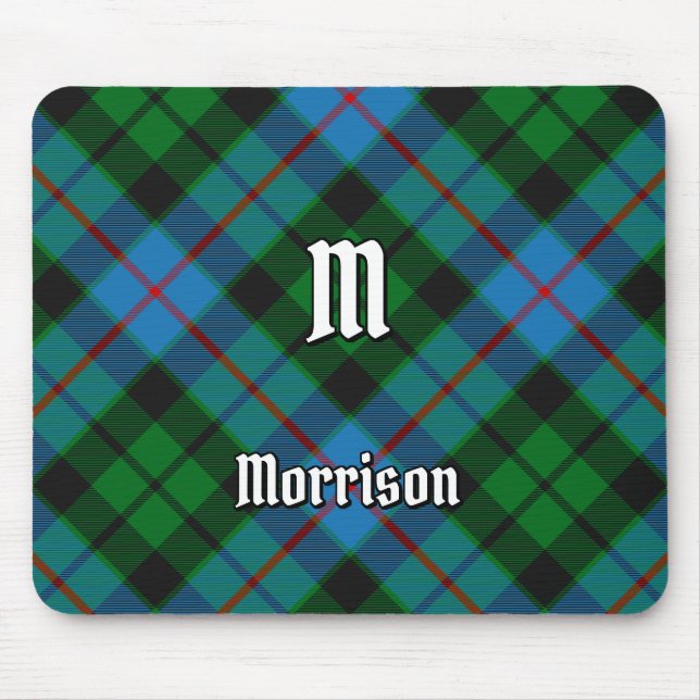 Alfombrilla De Ratón Clan Morrison Hunting Tartan Mouse Pad (Frente)