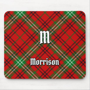 Alfombrilla De Ratón Clan Morrison Red Tartan Mouse Pad