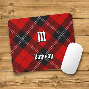 Alfombrilla De Ratón Clan Ramsay Red Tartan