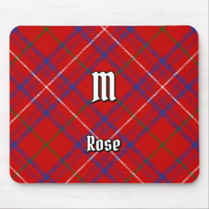 Alfombrilla De Ratón Clan Rosa Tartan