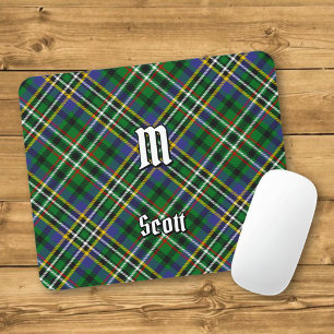 Alfombrilla De Ratón Clan Scott Green Tartan Mouse Pad