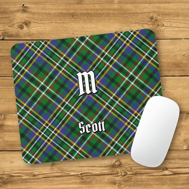 Alfombrilla De Ratón Clan Scott Green Tartan Mouse Pad (Subido por el creador)