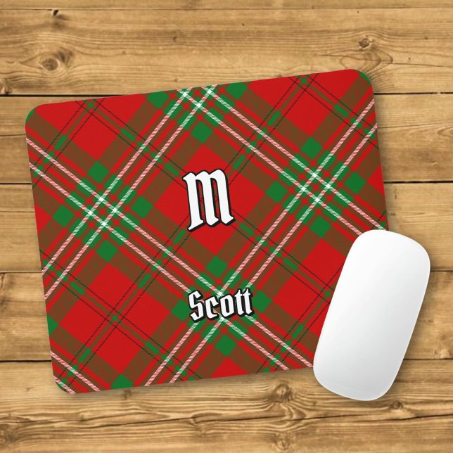 Alfombrilla De Ratón Clan Scott Red Tartan Mouse Pad (Subido por el creador)