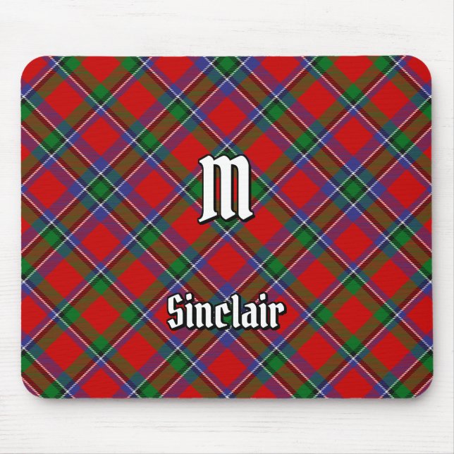 Alfombrilla De Ratón Clan Sinclair Tartan (Frente)