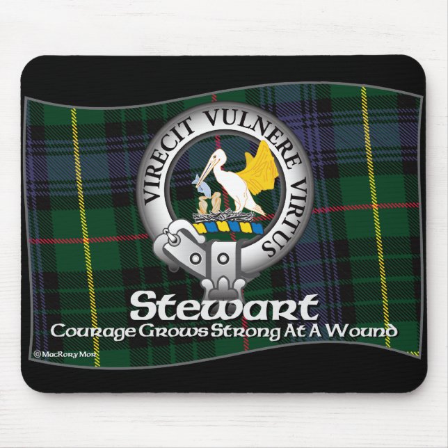 Alfombrilla De Ratón Clan Stewart (Frente)