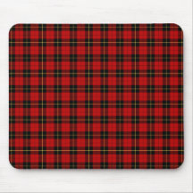 Clan Wallace Tartan Classic Red Scottish Plaid