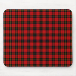 Alfombrilla De Ratón Clan Wallace Tartan Classic Red Scottish Plaid