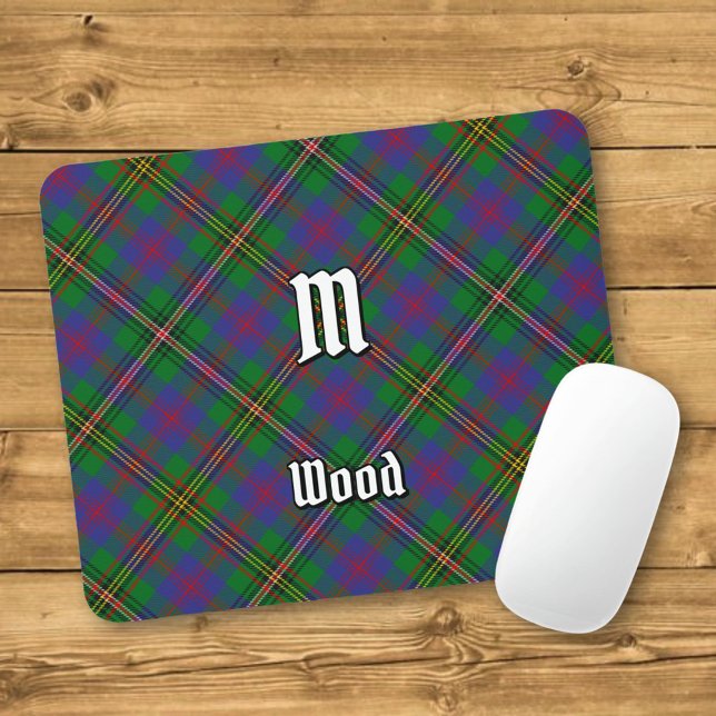 Alfombrilla De Ratón Clan Wood Tartan (Subido por el creador)