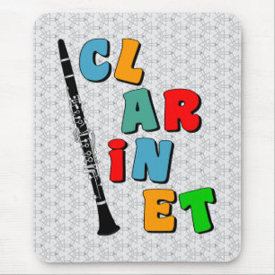 Alfombrilla De Ratón Clarinet colorido