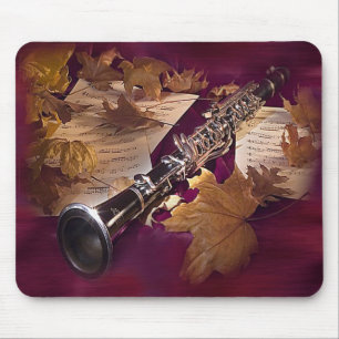 Alfombrilla De Ratón Clarinet Mousepad