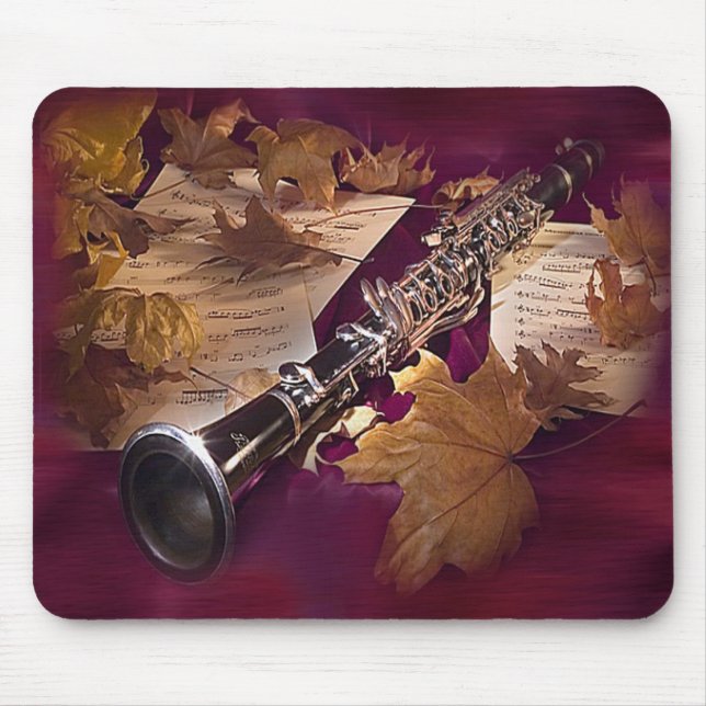 Alfombrilla De Ratón Clarinet Mousepad (Frente)
