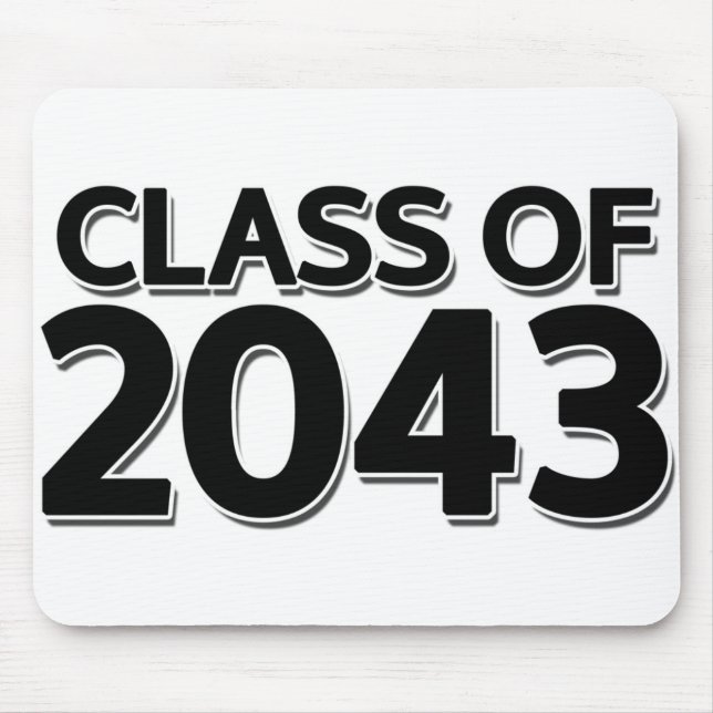 Alfombrilla De Ratón Clase de 2043 (Frente)