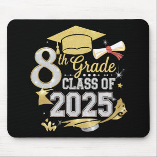 Alfombrilla De Ratón Clase de 8º Grado Graduada Promoción 2025