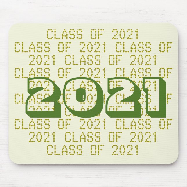 Alfombrilla De Ratón Clase de Mousepad Beige 2021 de Janz (Frente)
