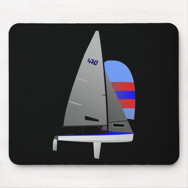 Alfombrilla De Ratón Clase olímpica del onedesign del velero que (Frente)